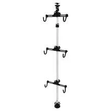 Floor To Ceiling 3 Bike Vertical Freestanding Hanger Parking Rack, Bicycle Storage Rack 360° Adjustable Hook Indoor Bike Storage Pole Stand For Storing Bicycles In Garages Or Apartments - Bike Storage Rack - View 7