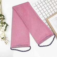 African Mesh Back Long Net Bath Scrub Towel Set, Exfoliating Double-Sided For Gentle, Rough Exfoliation, Effective Body Scrub, Back Scrubber For Shower Use, Premium Mesh Material, Convenient Strap Towel Design, Loofah Towel, Body Sponge For Smooth Skin, Great For Daily Use (Pink, Purple) - Nhiều màu - Xem 9