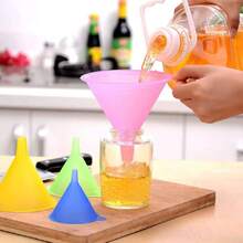 Juego de Embudos de Plástico, 5 piezas Embudos de colores Arcoíris Embudos de cocina casera 67 mm, 83 mm, 98 mm, 110 mm y 125 mm,38957516 - A - Ver 6