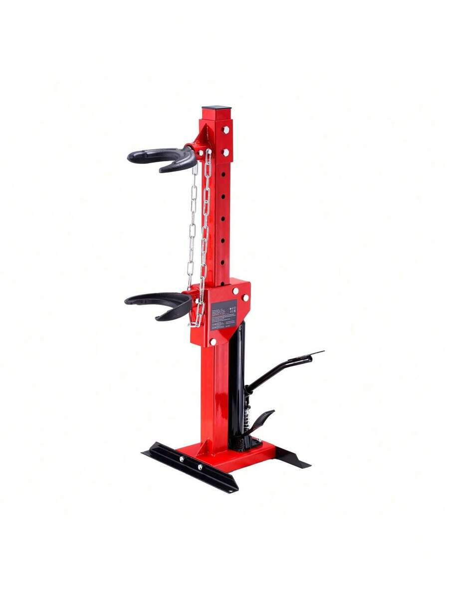 Strut Spring Compressor, 4.5 Ton/9920 LBS Hydraulic Jack Capacity, 1 Ton Rated Compression Force, Auto Strut Coil Spring Compressor Tool, Hydraulic Spring Compressor For Strut Spring Removing - Đỏ - Xem 1