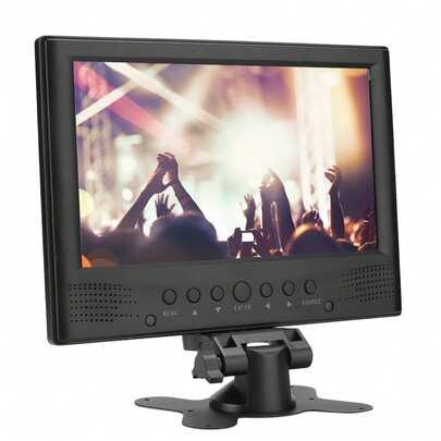 LEADSTAR Televisor portátil digital analógico para coche ATSC de 9 pulgadas con soporte