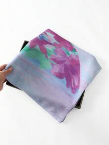 1 chiếc khăn trùm đầu Hijab thời trang nữ phong cách Bohemian in họa tiết màu nước, mềm mại và thân thiện với da, phù hợp cho hoạt động ngoài trời và sử dụng hàng ngày, có thể phối cùng trang phục có mạng che mặt, thoáng khí cho mọi mùa. - Nhiều màu - Xem 10