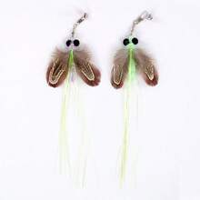 3pcs Pet Toy Replacement Heads, Handmade Realistic Insect Scratch & Bite Resistant Cat Toys With Hanging Hook, Quick Change - Replacement Head for Cat Toy - View 3