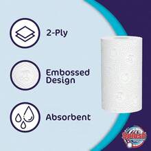 Kitchen Towels. Splash 2-Ply Quilted Paper Rolls. . Responsibly Sourced. Strong. 10m Per Roll - 16 - View 6