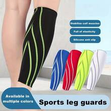 High-Elasticity Leg Support Footless Calf Socks For Football Basketball And Running - Multicolor - View 1