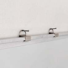 Pizarrón Blanco Magnético 30*40 cm | Pizarra de Borrado en Seco con Marco de Aluminio para Hogar, Oficina y Escuela - Blanco - Ver 4