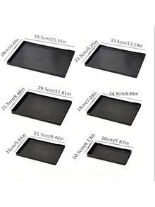Simple Solid Color Dessert Serving Tray For Home Use - White - View 8