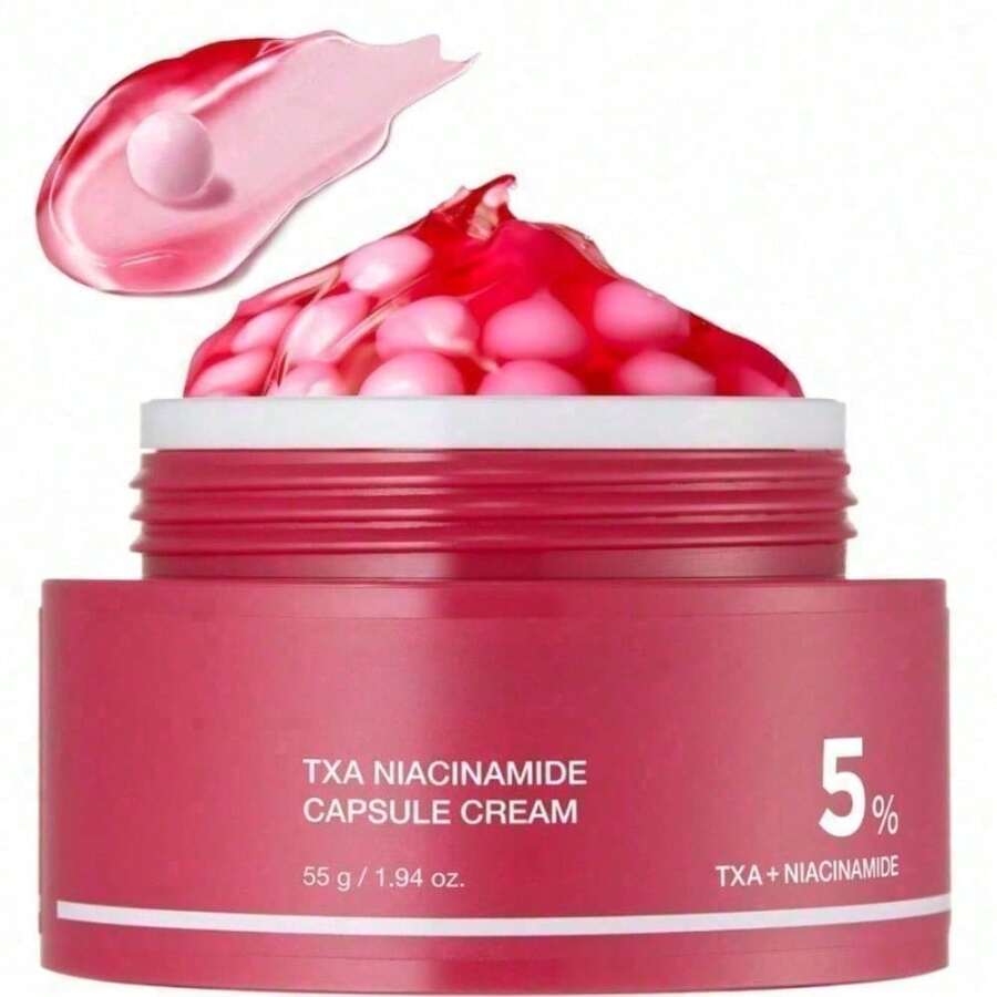 Salmon DNA PDRN Collagen Capsule Cream, Face Moisturizer | Lightweight Moisturizing Cream | PDRN, Niacinamide For Uneven Skin Tone, Glow Hydration | Korean Skin Care 1.94 Oz - Multicolor - 查看 1