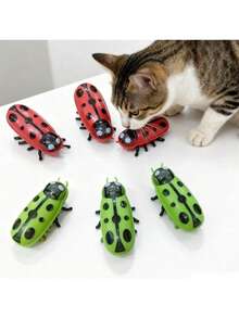 1个自动颤动互动猫玩具 - 彩色 - 查看 4