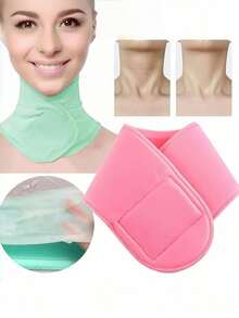 1pc Silicone Neck Care Pad, Reusable Gel Neck Mask For Tightening, Moisturizing And Nourishing The Neck
