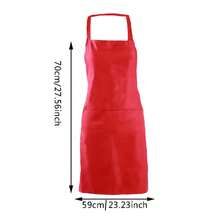 1件无袖围裙 防磨损 厨房烹饪 女性家居用品 多用途 服务员 咖啡店 烧烤 美发师围裙