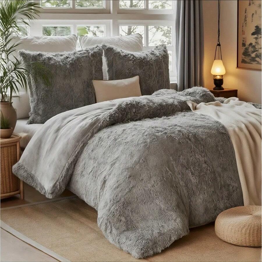 Comforter Sets - 淺灰色 - 查看 1