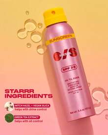 ONE/SIZE On 'Til Dawn Mattifying Sunscreen Makeup Setting Spray SPF 28 Full-Sized 3.6 Oz - Sets Makeup For 16hrs, Sweat Resistant, Water Resistant, Easy To Reapply - 3.6盎司/142毫升 - 查看 10