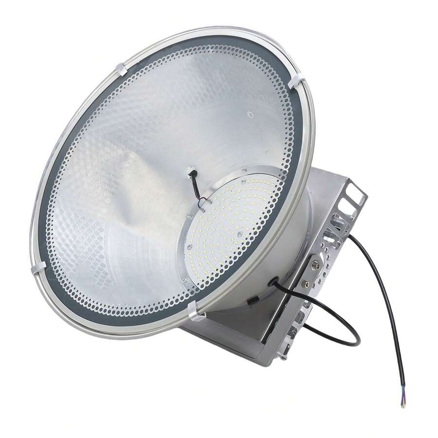 Luz LED para grúa torre, superbrillante y de alta potencia, 1000 W, foco para obras, carreteras, almacenes, muelles, túneles y escaleras. - Gris - Ver 1