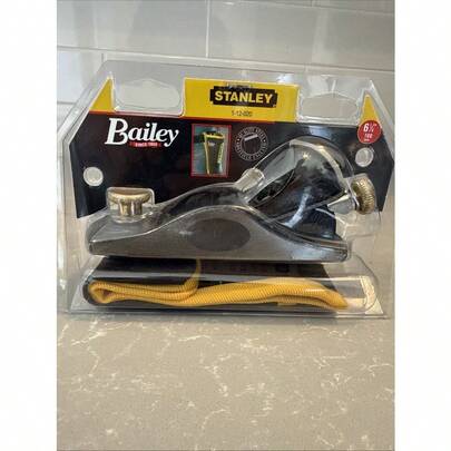 NEW Bailey  1-12-020 Hand Planer 6-1/4 In. Fully Adjustable Block Plane