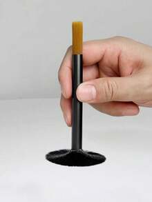 咖啡机清洁刷，软毛手持研磨机刷 - 棕色 - 查看 10