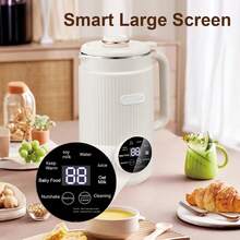 LIPETY Mini Automatic Soy Milk Maker 3-4 People | No Filter Blender For Home Use Powerful Crushing - View 2
