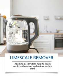 Limescale Cleaning Effervescent Tablets, Stainless Steel Pot & Kettle Descaling Cleaner Lemon Descaling Cleaning Tablets - Multicolor - View 4