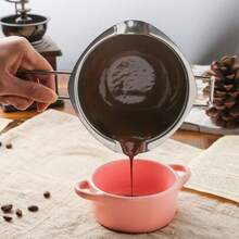 不锈钢熔化碗、巧克力熔化锅、奶酪火锅、烘焙甜点工具、糖果熔化锅、蜡烛熔化锅、带隔热功能的厨房用具