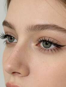 High-Quality Pre-Made Dense Eyelash Clusters, 6D Pointed Pre-Made Eyelash Clusters, Eyelash Extensions, Eyelash Clusters, Single Eyelash, False Eyelashes - Black - View 4