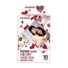 Mini Heart Shaped Frame Instant Film For Mini Series Cameras 10 Sheets Pack - 1 - Xem 2