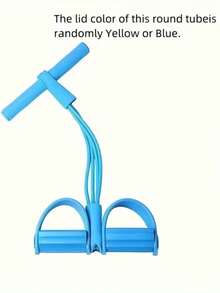 Multifunctional Resistance Band - Stackable TPE Material Exercise Equipment, Suitable For Home Fitness, Abdominal And Arm Exercises, Medium Resistance, Full Body Shaping, Abdominal Trainer, Sit-Up Assist, Home Gym Equipment | Multifunctional Fitness Tool | Durable TPE Material - Multicolor - View 5