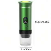便携式咖啡机，带加热功能，USB-C充电，适合旅行、户外、办公室和车载使用，必备咖啡机，情人节好礼 - 便攜式電動咖啡機 - 查看 16
