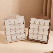1 khay đựng trang sức bằng gỗ dạng đứng, dung tích lớn, dùng để đựng bông tai, trưng bày trang sức. - Nhiều màu - Xem 5