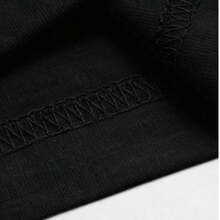 1976 Retro T-Shirt With Cassette Tape Print, Cotton, Casual, Vintage, 49th Anniversary Gift, Black - 黑色 - 查看 4