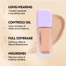 Long-Lasting Matte Foundation 40ml A - 瓷 - 查看 5