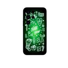 1PC Phone Case ,  Christmas Holiday Design Pattern Print , Stylish Phone Case, Phone Decoration, All-around Lens Protection, Creative Small Gift, Funny Gift for Boys and Girls - Schwarz - Übersicht 6