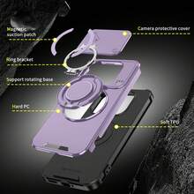 (Android 系列) 最新更新相容於 Galaxy S26 S25, S24, S23, S22, S21, S20 Ultra/Plus A06, A13, A14, A15, A16, A26, A35, A36, A54, A55, A56, A57 A37/A57 Note 20 Ultra XM 15T/15T PRO RY X9D X7D.X8d/ V70/V50/Y31/Y21d/Y04/Y05 Realme16/15/14 Op Reno14/15.. 附滑動式相機防塵蓋與 [全相機保護]、360° 旋轉隱形環形支架/磁吸車載支架/霧面質感防震手機保護殼 - 紫色 - 查看 7
