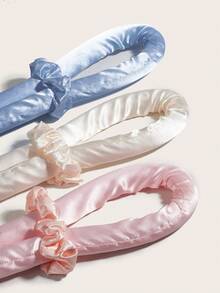 12件套卷发造型套装，包含免加热卷发棒和发圈，可打造柔和自然的卷发和波浪，轻松实现隔夜卷发，附赠连续喷雾瓶（6.8盎司/200毫升），适合成人和女孩使用。 - 彩色 - 查看 6