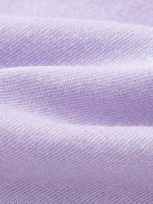 Balabala 男女通用家居裤，柔软舒适面料，均码，休闲夏季居家服 - 粉紅紫 - 查看 6