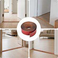 2米/78.74英寸自粘乙烯基覆膜装饰过渡条，易于安装，适用于家居装饰 - 彩色 - 查看 12