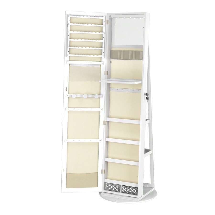 Jewelry Cabinet - White - View 1