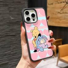 Disney Patterned Phone Case. Mickey Mouse, Stitch, Donald Duck, Minnie Mouse, Goofy, Pluto, And Daisy Duck Pattern. Magnetic Phone Case.  Compatible With IPhone 17, 16, 15, 14, 13, 12 Pro Models And Galaxy, Offering Shockproof Protection. A Special Gift For Family, Friends, Birthdays, Holidays, And Special Occasions. A Stylish And Fun Accessory To Brighten Up Your Device With What And What Flair. - 藍色 - 查看 6