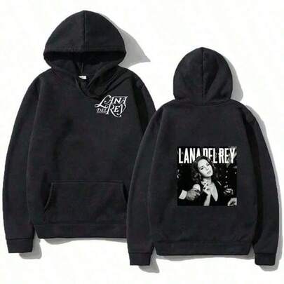 LanaS Del Rey Hoodies Singer Graphic Printing Fleece Sweatshirts Casual Long Sleeve Women Clothing Pullover Hip Hop Hoodie Tour 2026 Hoodie Harajuku Pullover Tops Man Woman Sweatshirt Gifts Mens Hoodie Casual Hooded Sweatshirt, Designed For Outdoor Activities, Travel, Hiking Trails, And Everyday Casual Style.Ropa De Hombre   Mens Hoodie Valentine's Day