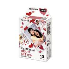 Mini Heart Shaped Frame Instant Film For Mini Series Cameras 10 Sheets Pack - 1 - Xem 4