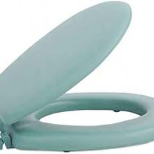 Achim Home Furnishings TOVYSTBK04 Fantasia Asiento estndar para retrete, 43.18 cm, Verde claro - Verde claro - Ver 2