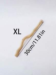 Natural Wood Bird Perch Stand, Curved Wooden Cage Perch With Screw Fixing For Parrots, Budgies And Small Pet Birds - Apricot - View 11