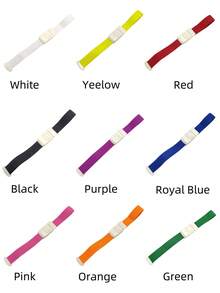 1条可调节扣环应急带，适合户外旅行，弹性可调节，单人使用，带快速释放扣，便携式生存必备品，适用于露营、运动和家庭应急准备。 - 彩色 - 查看 8