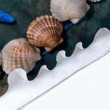 1条超大尺寸海龟图案沙滩巾，超强吸水超细纤维沙滩毯，适用于沙滩、泳池、旅行、露营、瑜伽