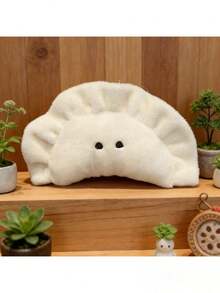 可爱饺子仿真玩偶毛绒挂件，饺子毛绒玩具，节日礼物，趣味设计，耐用毛绒玩具 - 适合圣诞节、万圣节、生日礼物 - 彩色 - 查看 1