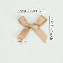 50PCS Red Ribbon Bows Kit - Pre-Curled Gift Wrapping Decor, Wedding Party Hair Clips, All Season Craft Supplies - 彩色 - 查看 4