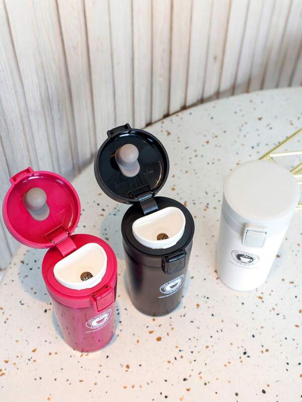 1 Piece Classic Stainless Steel Cup With Vacuum Interior For Long-Lasting Heat Retention, Suitable For Camping, Parties, Household Use, Offices, Outdoor Activities, Schools, Holiday Gifts And Birthday Gifts.