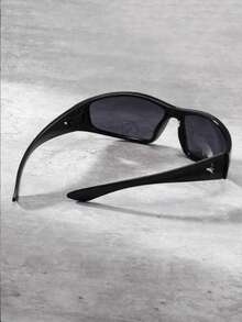 1 st moderiktiga stjärnformade ihåliga unisex Y2K sommarstrand personliga modeglasögon - Svart - Visa 3