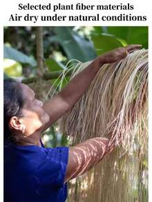 1个30厘米/50厘米新款中国侘寂禅意花瓣灯罩，编织复古吊灯灯罩，由11片花瓣组成，E26/E27灯座，适用于餐厅、客厅、卧室、书房、走廊等场所，可用作装饰吊灯或节日装饰灯。仅含灯罩，不含光源。 - 彩色 - 查看 5