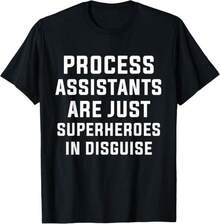 Camiseta unisex de regalo de soporte administrativo de asistente de proceso - Blanco - Ver 1