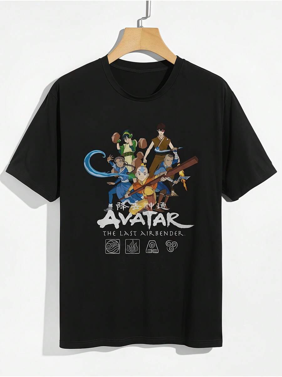 Avat The Last Airbender TEE - Black - View 1